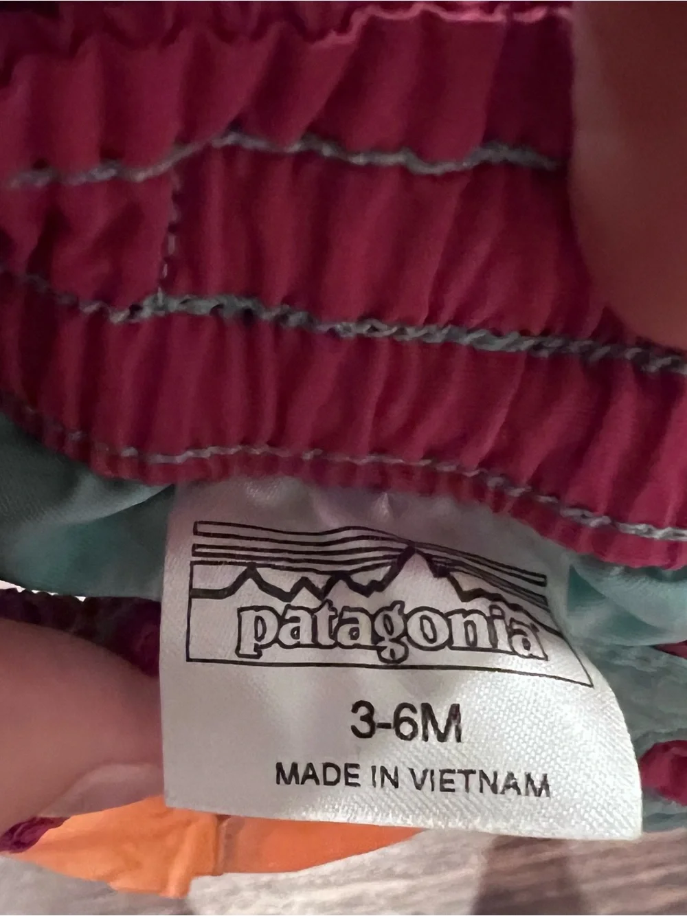 Patagonia Colorblock Board Swim Shorts 3-6m